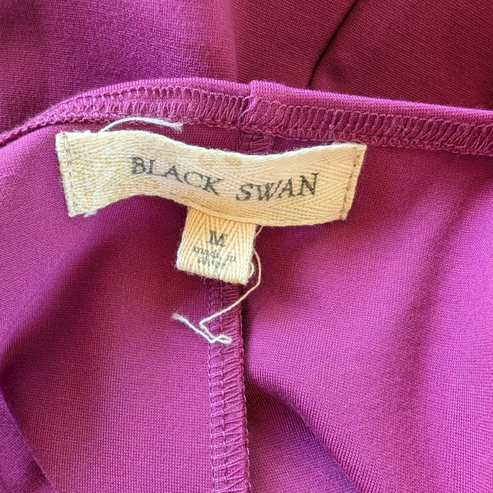 Black Swan Hot Pink Open Back Strappy Bodycon Going Out Mini Dress M - Picture 7 of 10